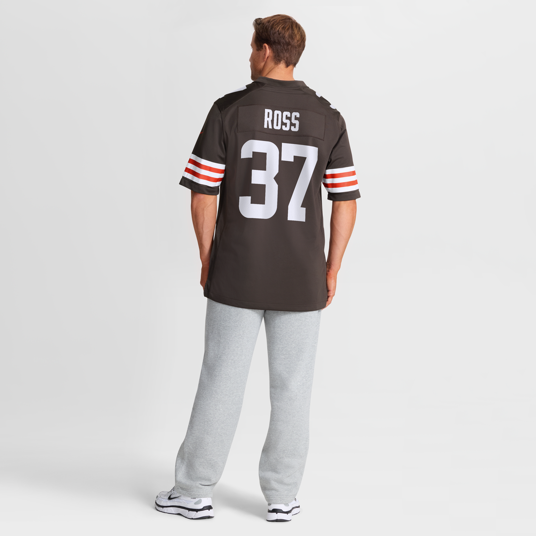 D'Angelo Ross Cleveland Browns Team Game Jersey - Brown