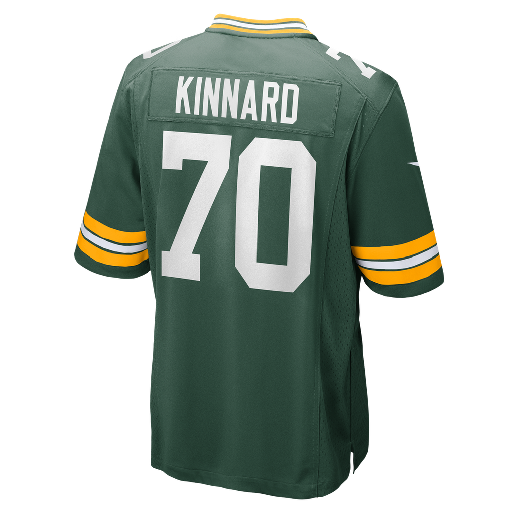 Darian Kinnard Green Bay Packers Team Game Jersey - Green