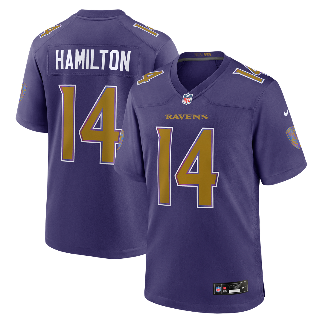 Kyle Hamilton Baltimore Ravens Alternate Game Jersey - Black