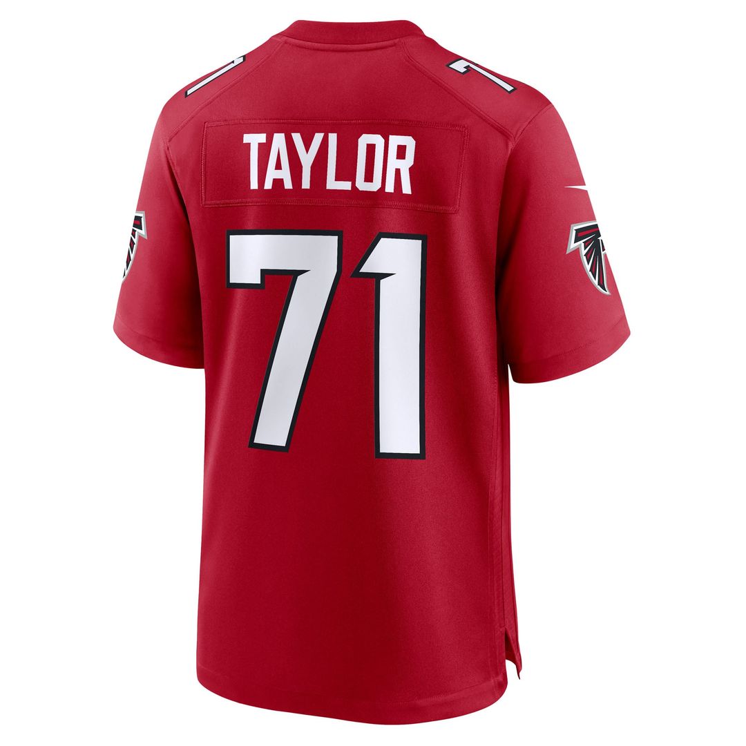 Jawaan Taylor Atlanta Falcons Team Game Jersey - Red
