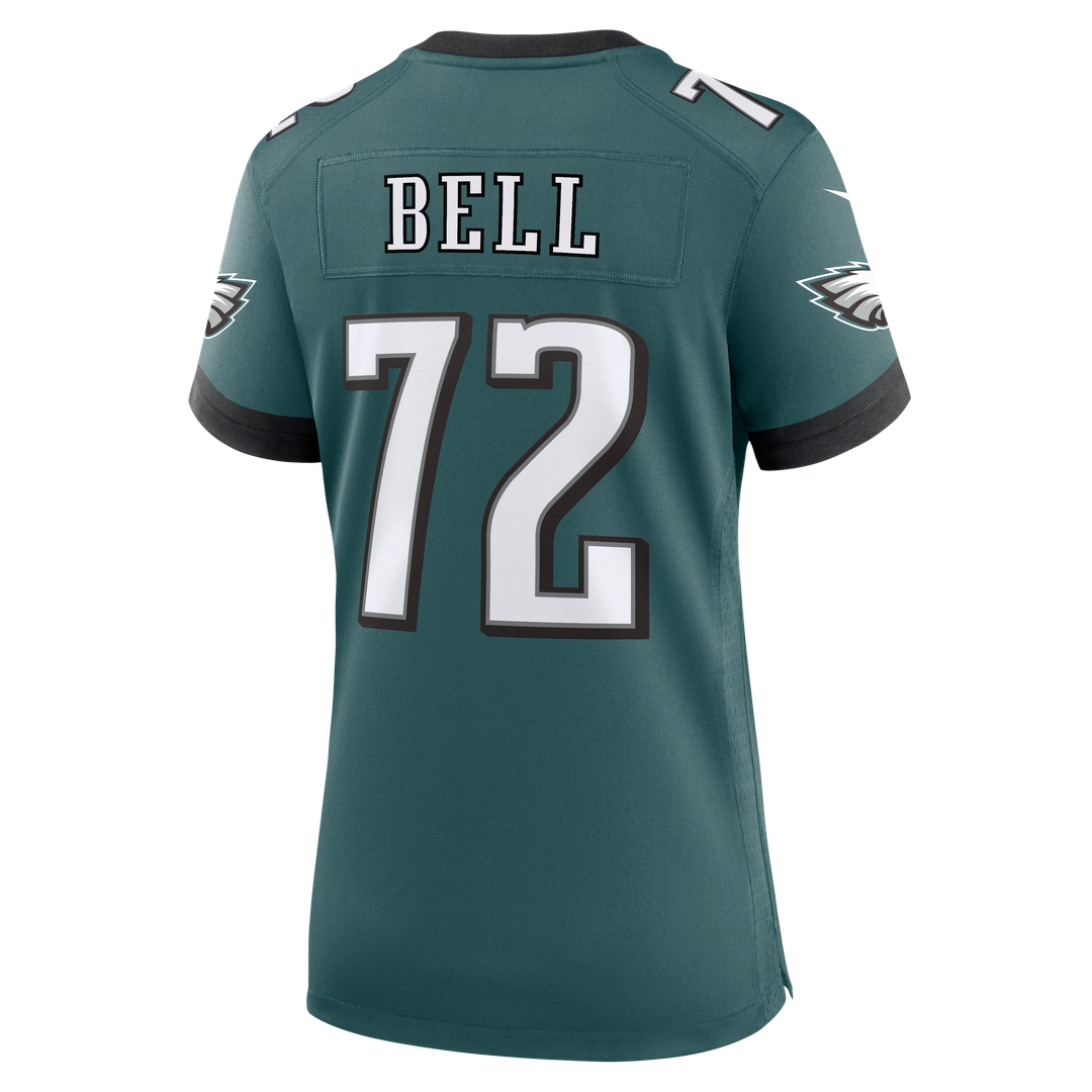 Markel Bell Philadelphia Eagles Women's Team Game Jersey - Midnight Green