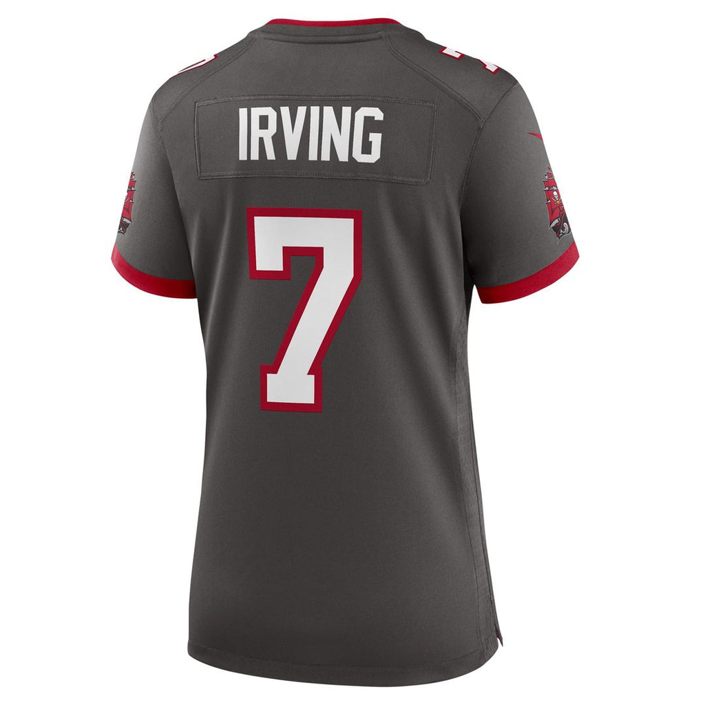 Bucky Irving Tampa Bay Buccaneers Women's Alternate Game Jersey - Pewter