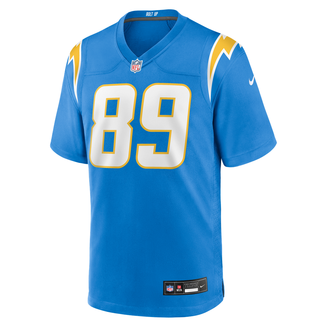 Will Dissly Los Angeles Chargers Team Game Jersey - Powder Blue