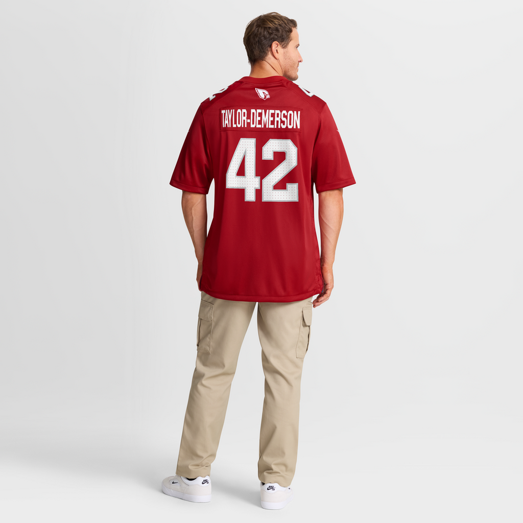 Dadrion Taylor - Demerson Arizona Cardinals Team Game Jersey - Cardinal