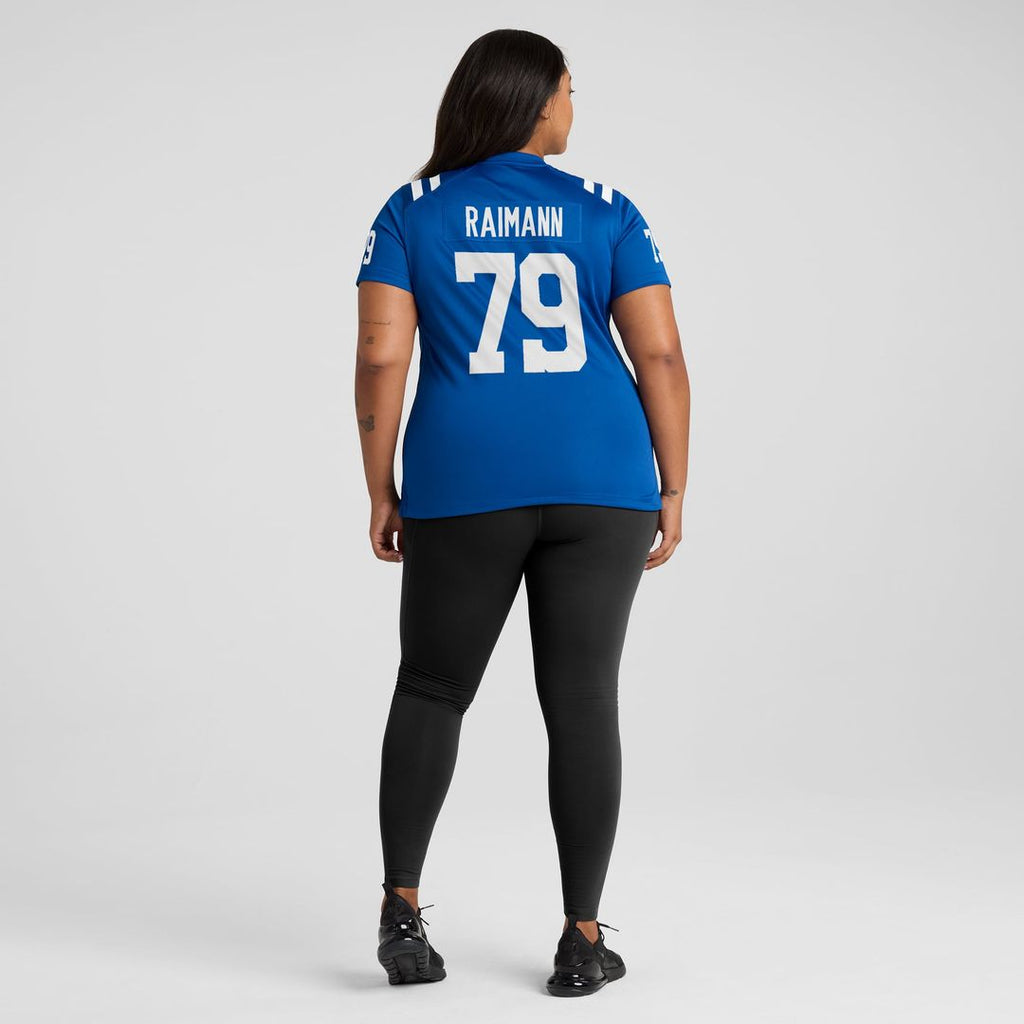 Bernhard Raimann Indianapolis Colts Women's Player Game Jersey - Royal