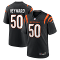 Shaka Heyward Cincinnati Bengals Team Game Jersey - Black
