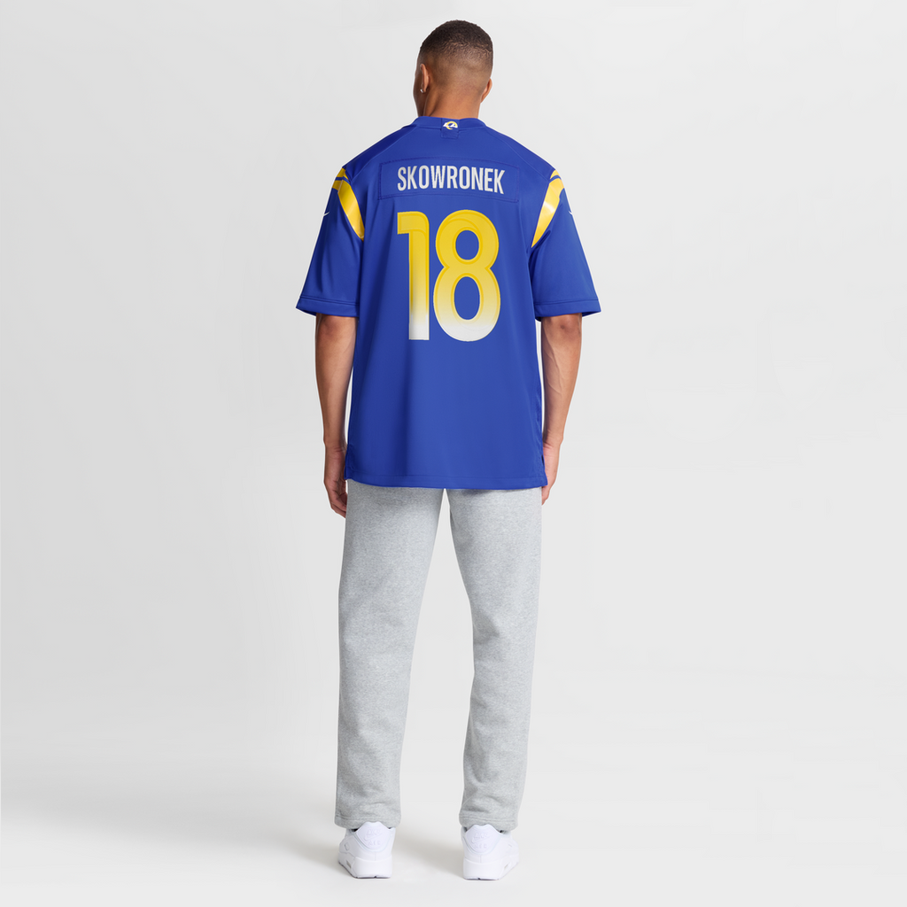 Ben Skowronek Los Angeles Rams Game Jersey - Royal
