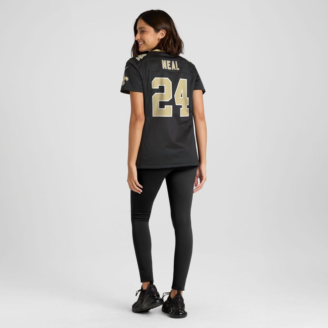 Devin Neal New Orleans Saints Women's Team Game Jersey - Black