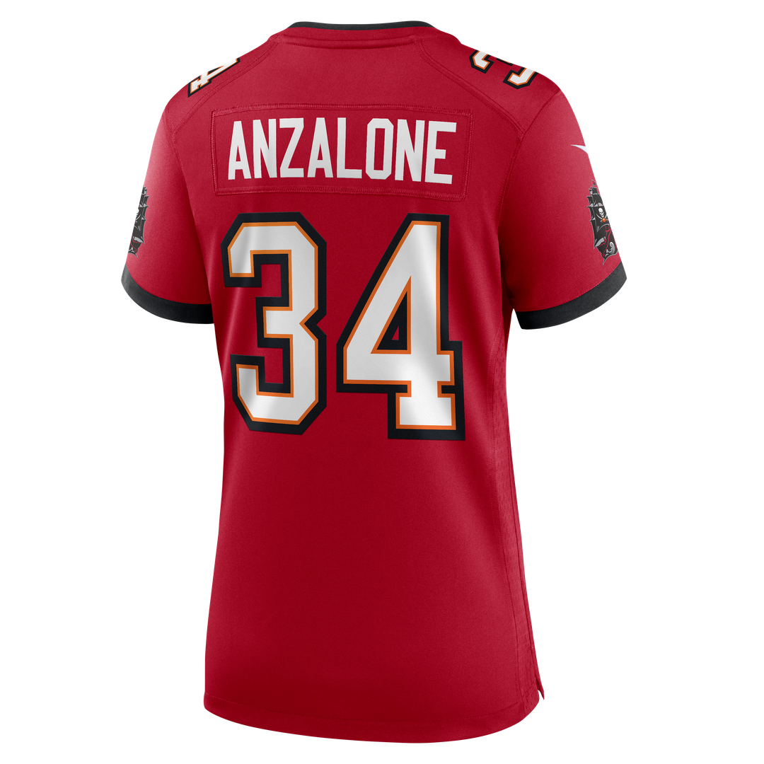 Alex Anzalone Tampa Bay Buccaneers Women's Team Game Jersey - Red