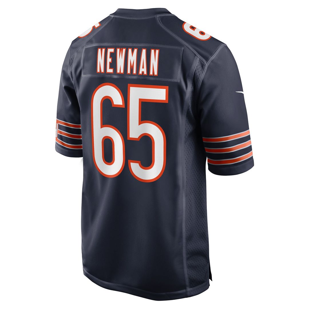 Luke Newman Chicago Bears Team Game Jersey - Navy