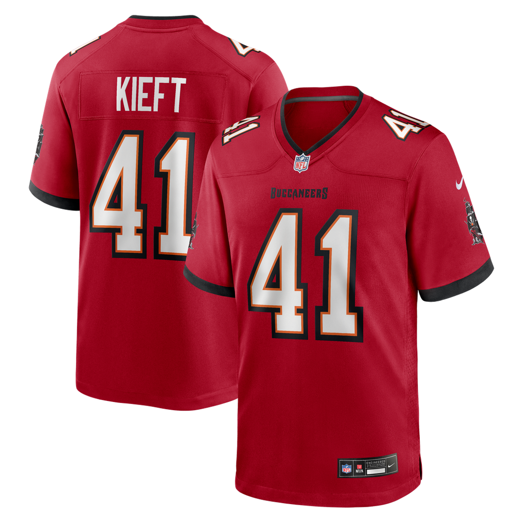 Ko Kieft Tampa Bay Buccaneers Game Player Jersey - Red