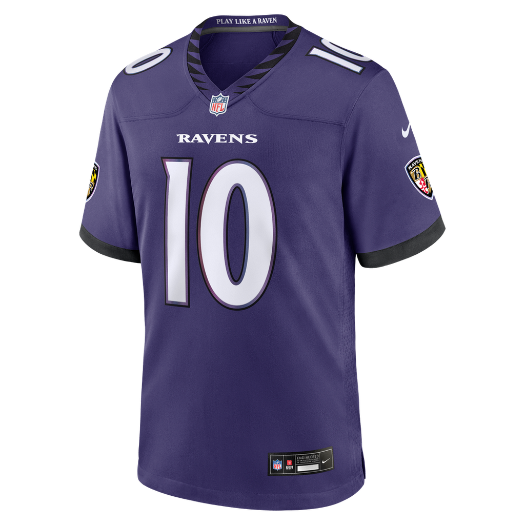 LaJohntay Wester Baltimore Ravens Team Game Jersey - Purple