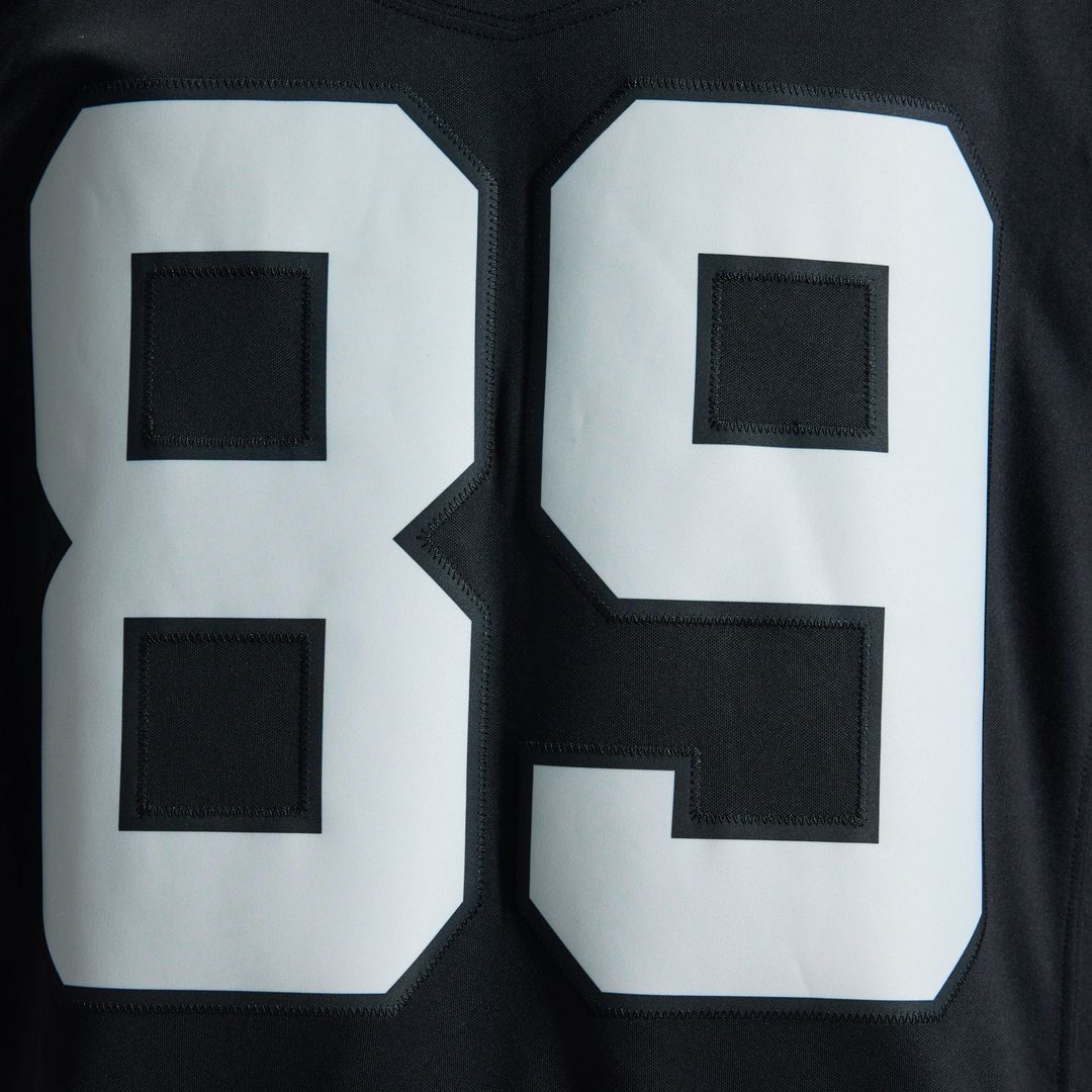 Brock Bowers Las Vegas Raiders Team Vapor F.U.S.E. Stitched Limited Jersey - Black