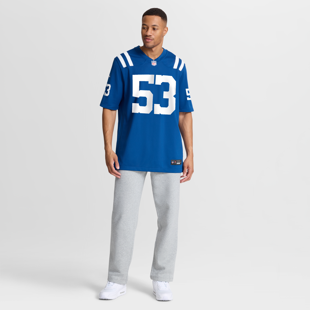 CJ Allen Indianapolis Colts Team Game Jersey - Royal