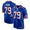 Ruben Brown Buffalo Bills Game Retired Player Jersey - Royal
