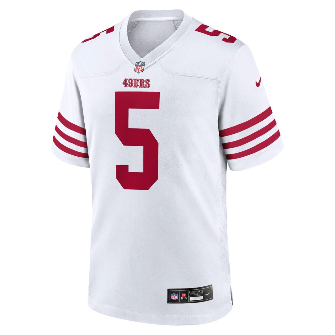 Mike Evans San Francisco 49ers Game Jersey - Men's White