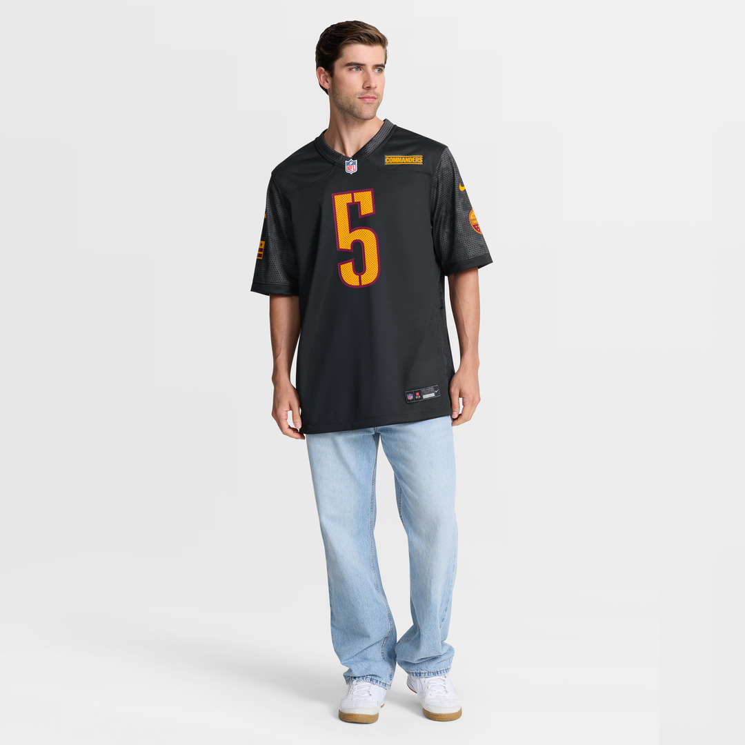 Jayden Daniels Washington Commanders Player Game Jersey - White