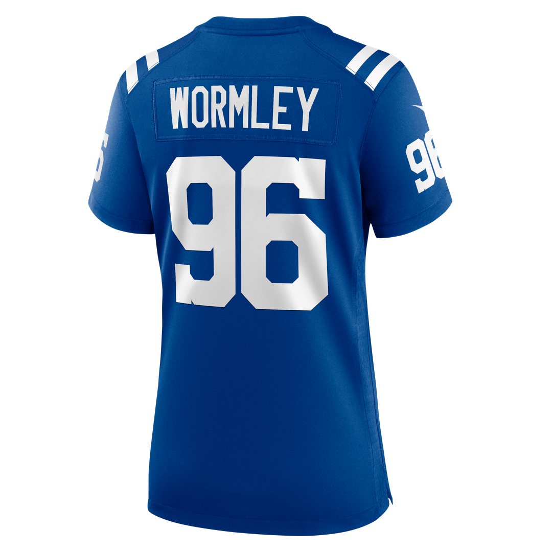 Chris Wormley Indianapolis Colts Women's Team Game Jersey - Royal