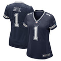 Number 1 Bride Dallas Cowboys Women's Game Jersey - Navy