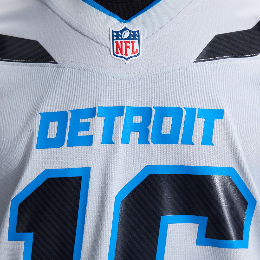 Jared Goff Detroit Lions 2026 Rivalries Collection Game Jersey - Silver