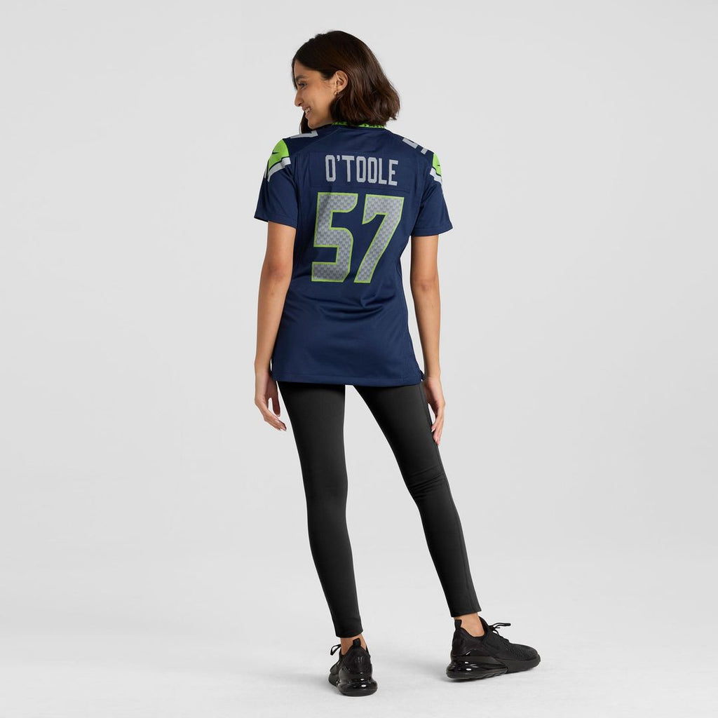 Connor O'Toole Seattle Seahawks Women's Team Game Jersey - College Navy