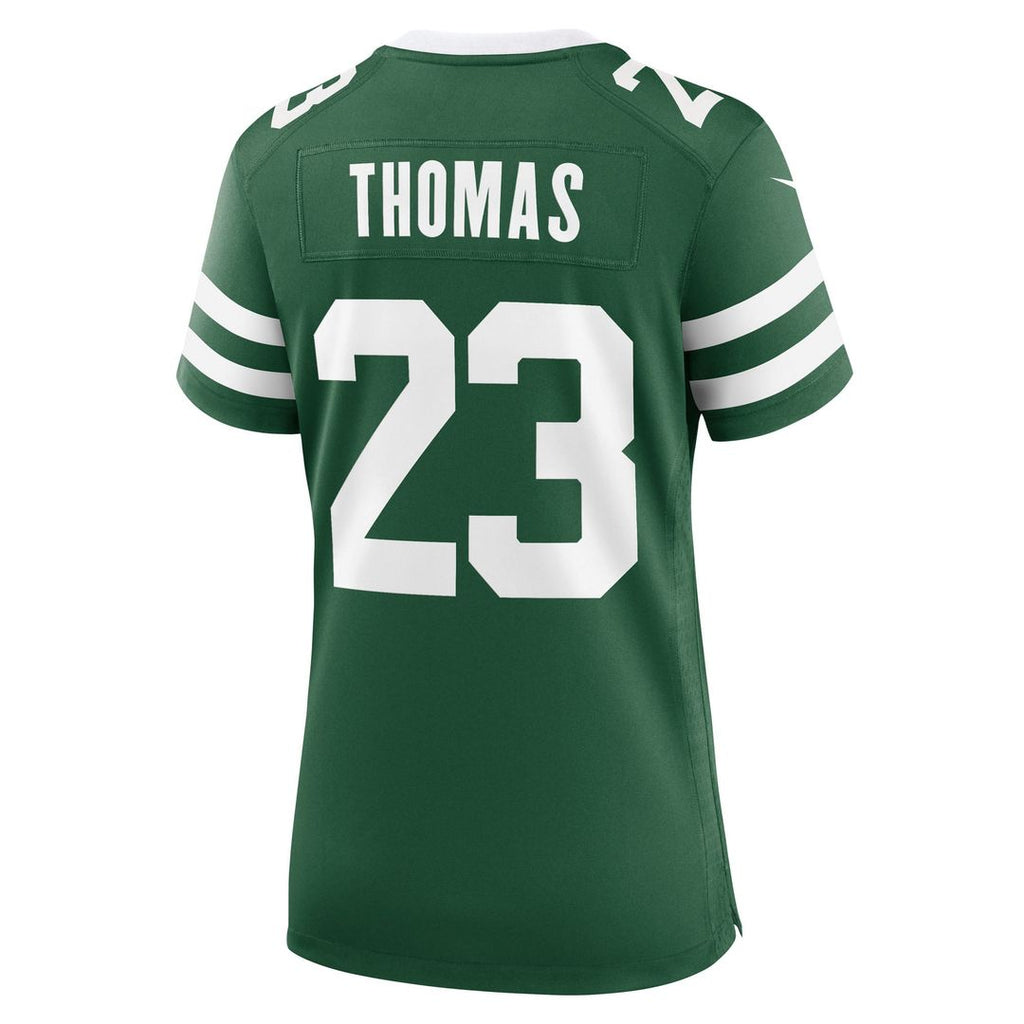 Azareye'h Thomas New York Jets Women's Team Game Jersey - Legacy Green
