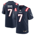 Carlton Davis New England Patriots Team Game Jersey - Navy