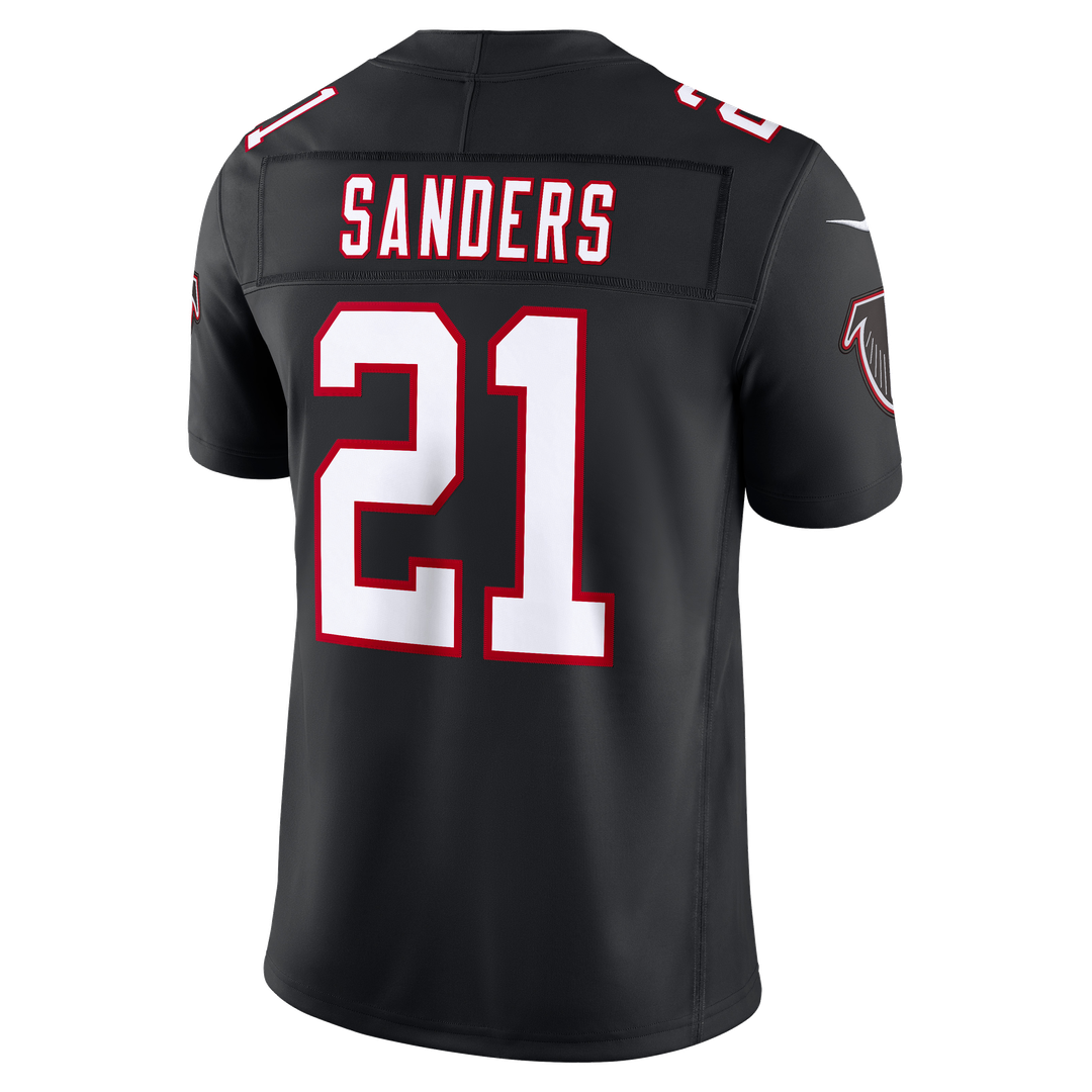 Deion Sanders Atlanta Falcons Team Vapor F.U.S.E. Stitched Retired Limited Jersey - Red