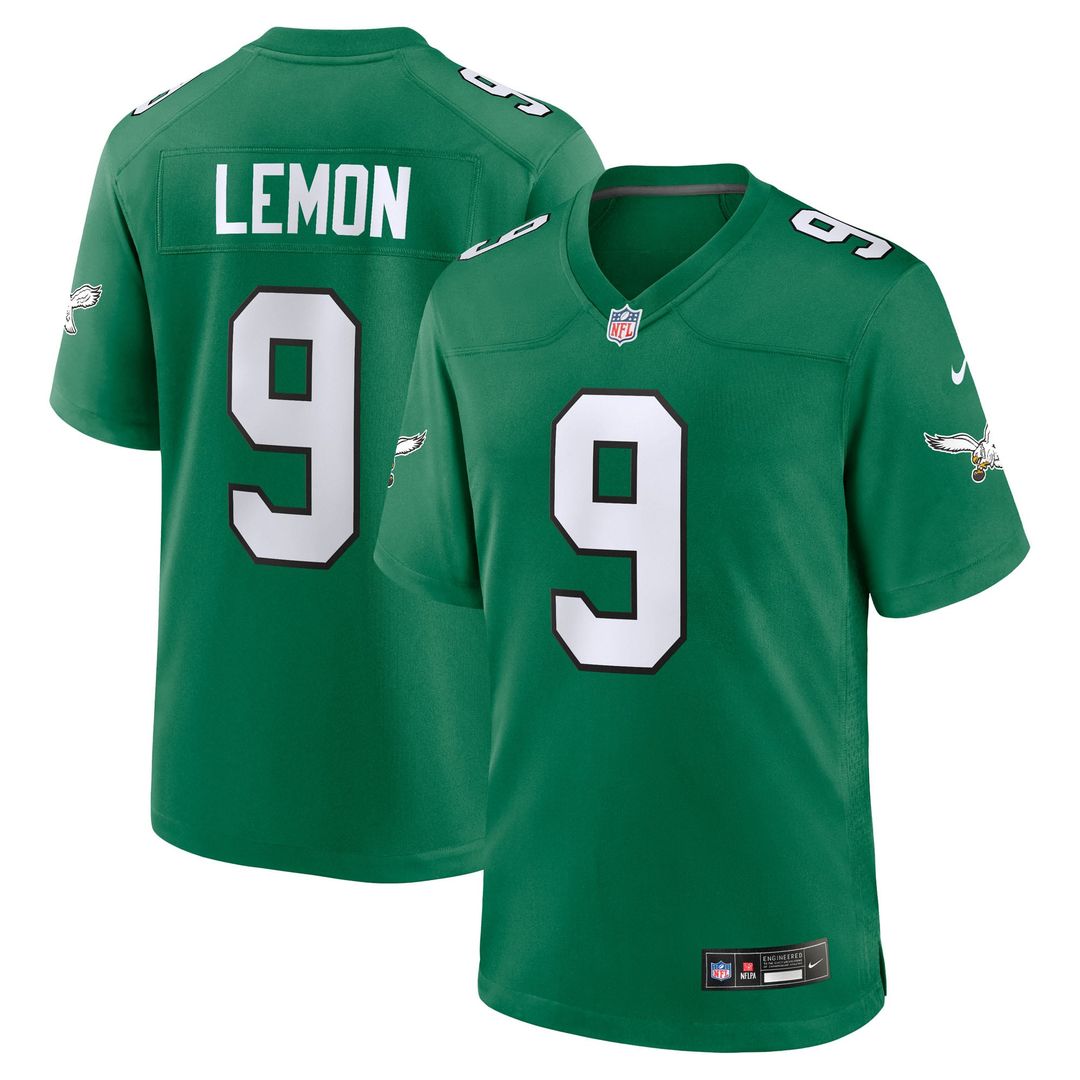 Makai Lemon Philadelphia Eagles Game Jersey - White