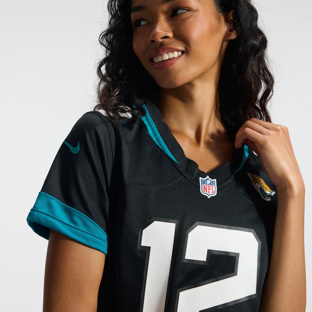Travis Hunter Jacksonville Jaguars Women's Alternate Game Jersey - Black