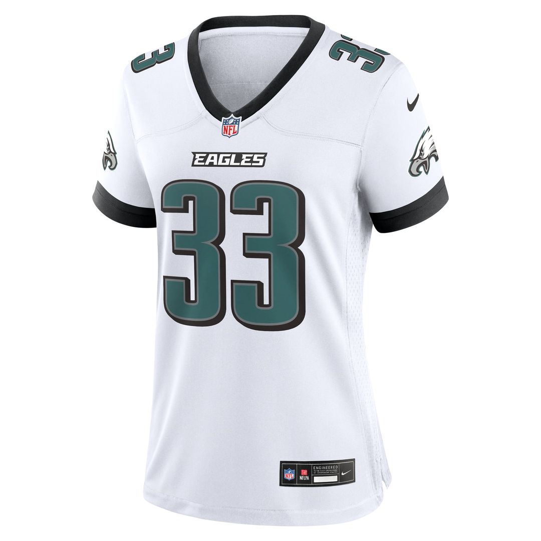 Cooper DeJean Philadelphia Eagles Women's Game Jersey - White