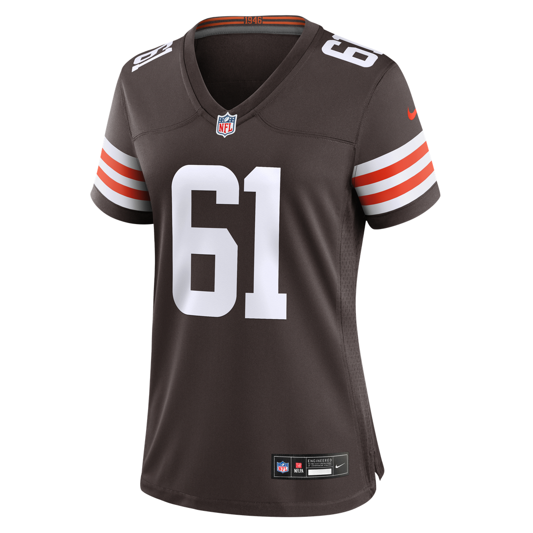 Chris Williams Cleveland Browns Women's Team Game Jersey - Brown