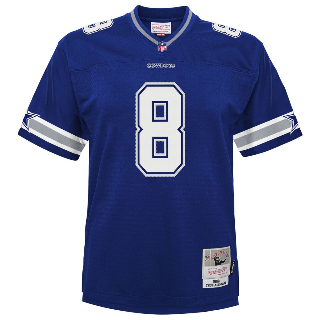 Troy Aikman Dallas Cowboys Preschool 1996 Retired Player Legacy Jersey - Navy