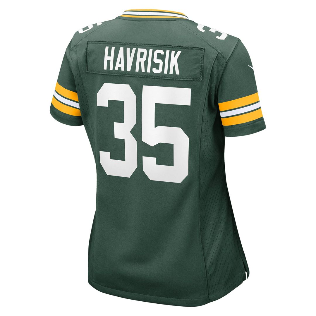 Lucas Havrisik Green Bay Packers Women's Team Game Jersey - Green