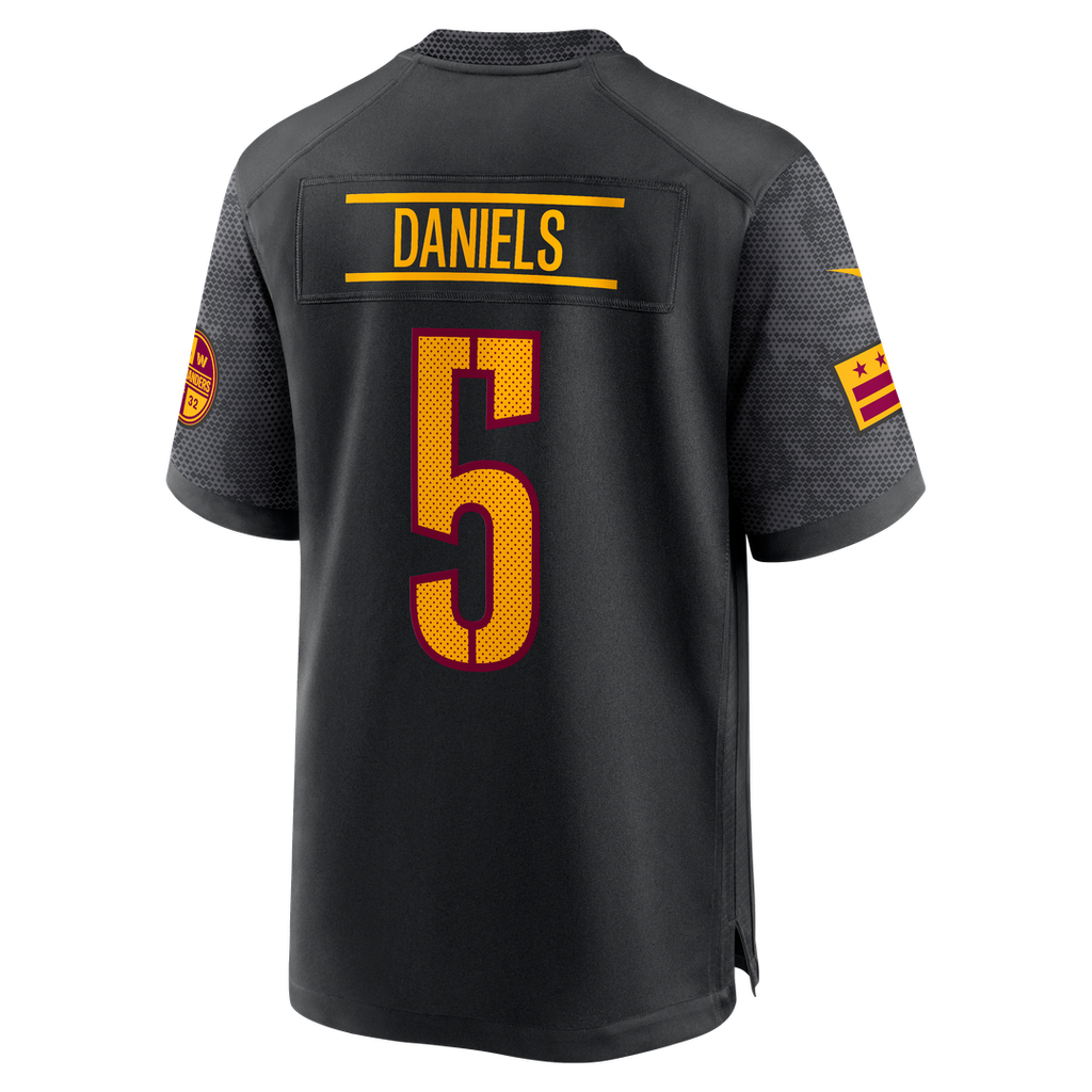 Jayden Daniels Washington Commanders Player Game Jersey - White