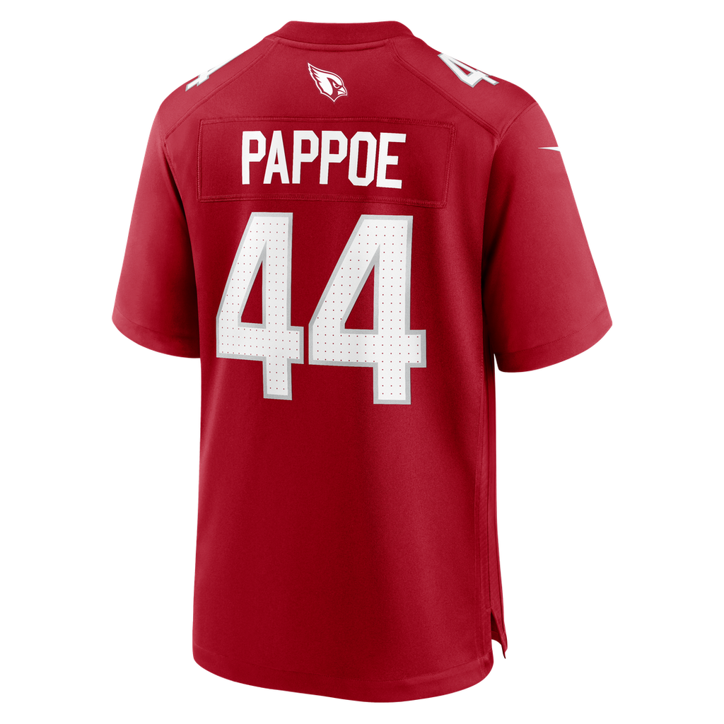 Owen Pappoe Arizona Cardinals Team Game Jersey - Cardinal