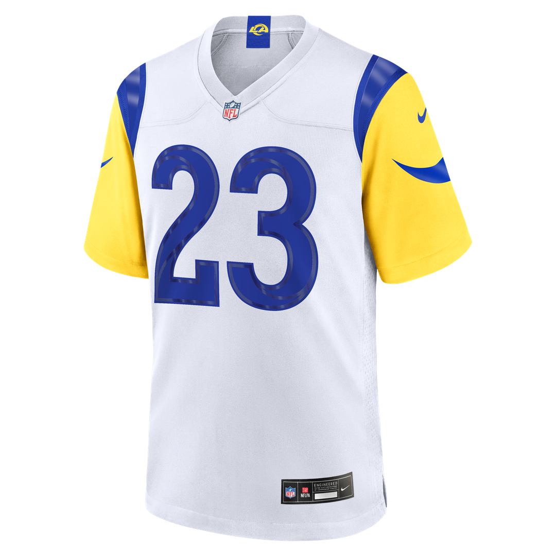 Kyren Williams Los Angeles Rams White Game Player Jersey - White