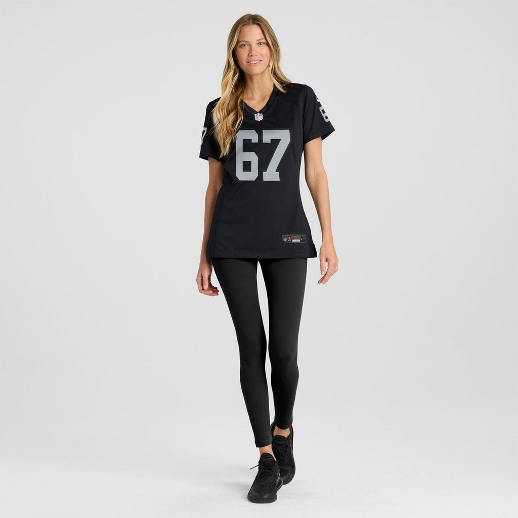 Will Putnam Las Vegas Raiders Women's Team Game Jersey - Black