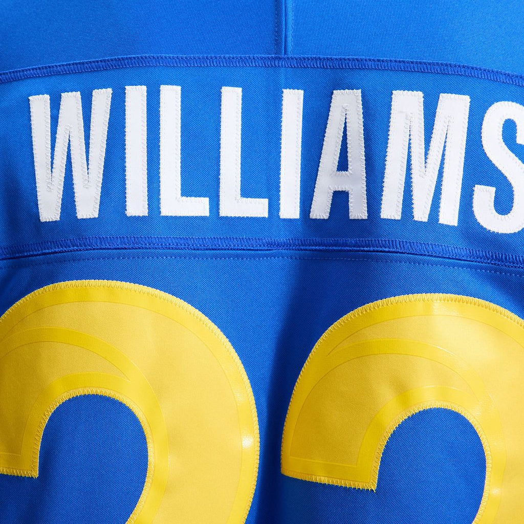 Kyren Williams Los Angeles Rams Team Vapor F.U.S.E. Stitched Limited Jersey - Royal