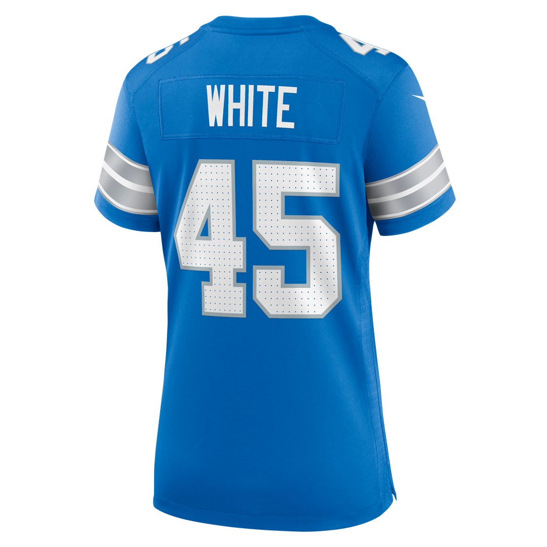 Devin White Detroit Lions Women's Team Game Jersey - Blue
