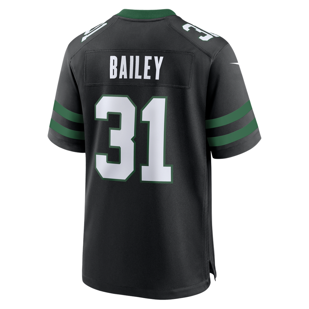 David Bailey New York Jets Alternate Game Player Jersey - Legacy Black