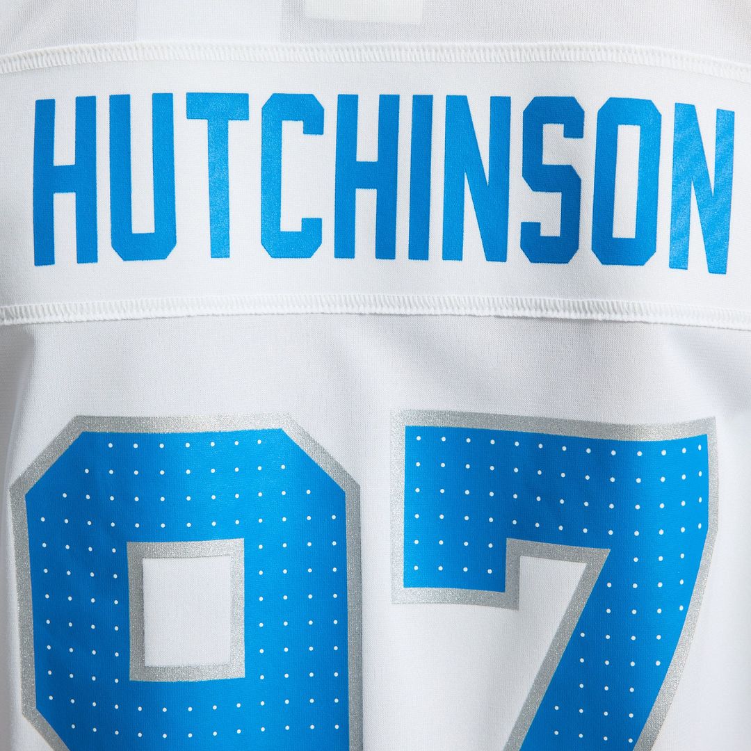 Aidan Hutchinson Detroit Lions Women's Alternate Game Jersey - Blue
