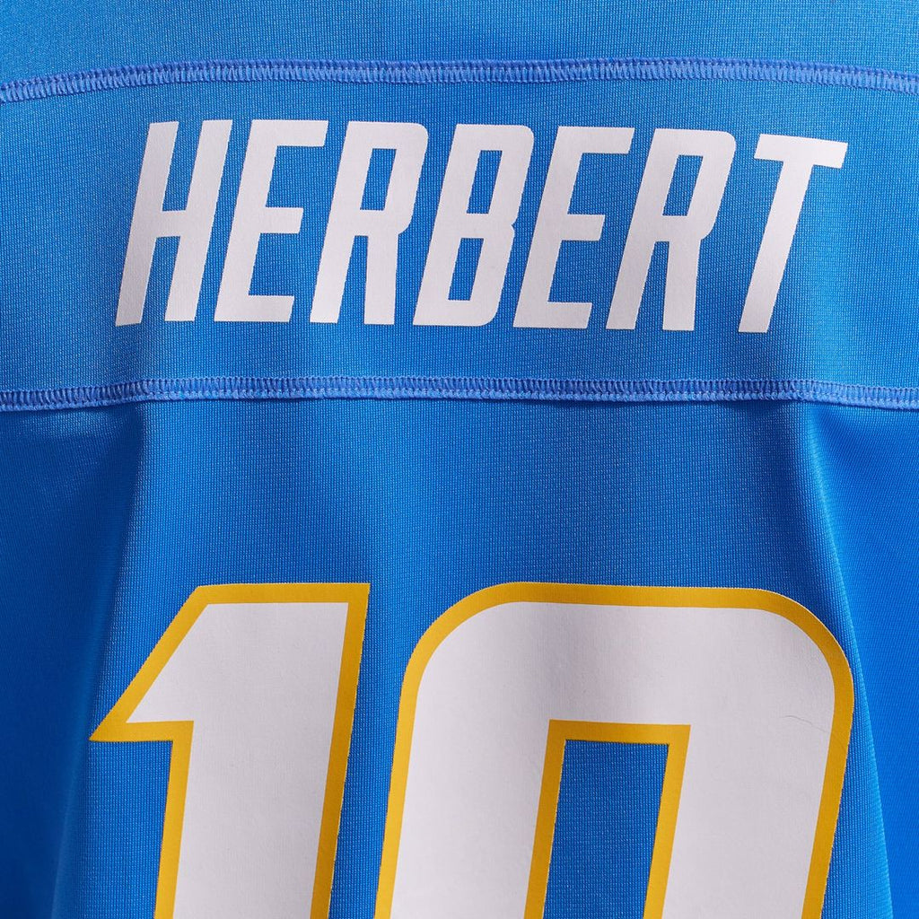 Justin Herbert Los Angeles Chargers Women's Player Game Jersey - Powder Blue