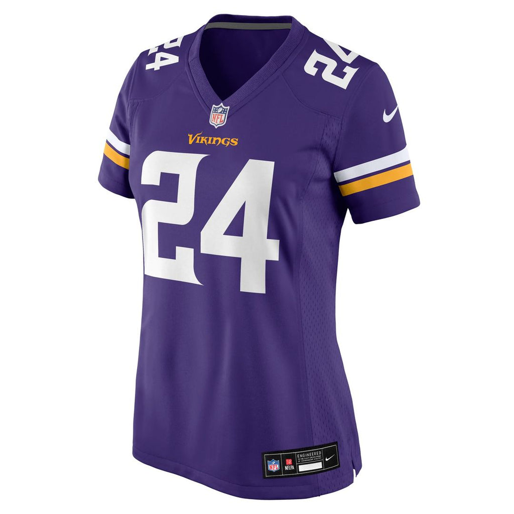 Jay Ward Minnesota Vikings Women's Team Game Jersey - Purple