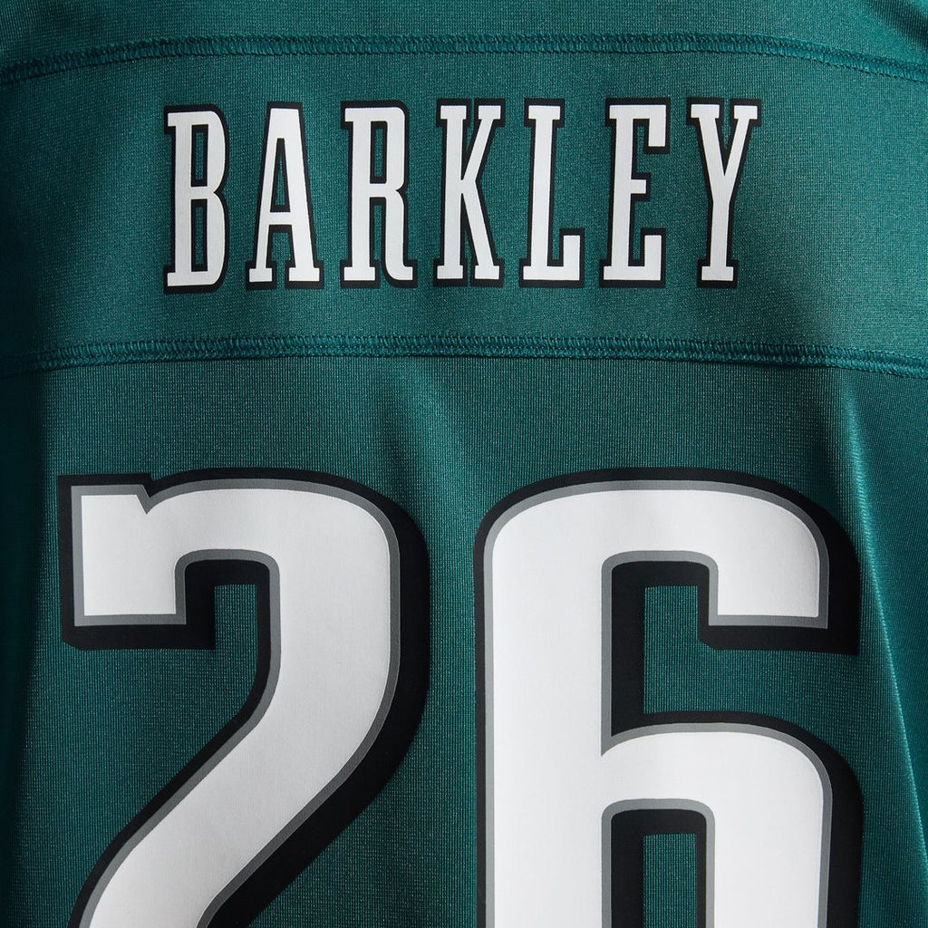 Saquon Barkley Philadelphia Eagles Women's Team Game Jersey - Midnight Green