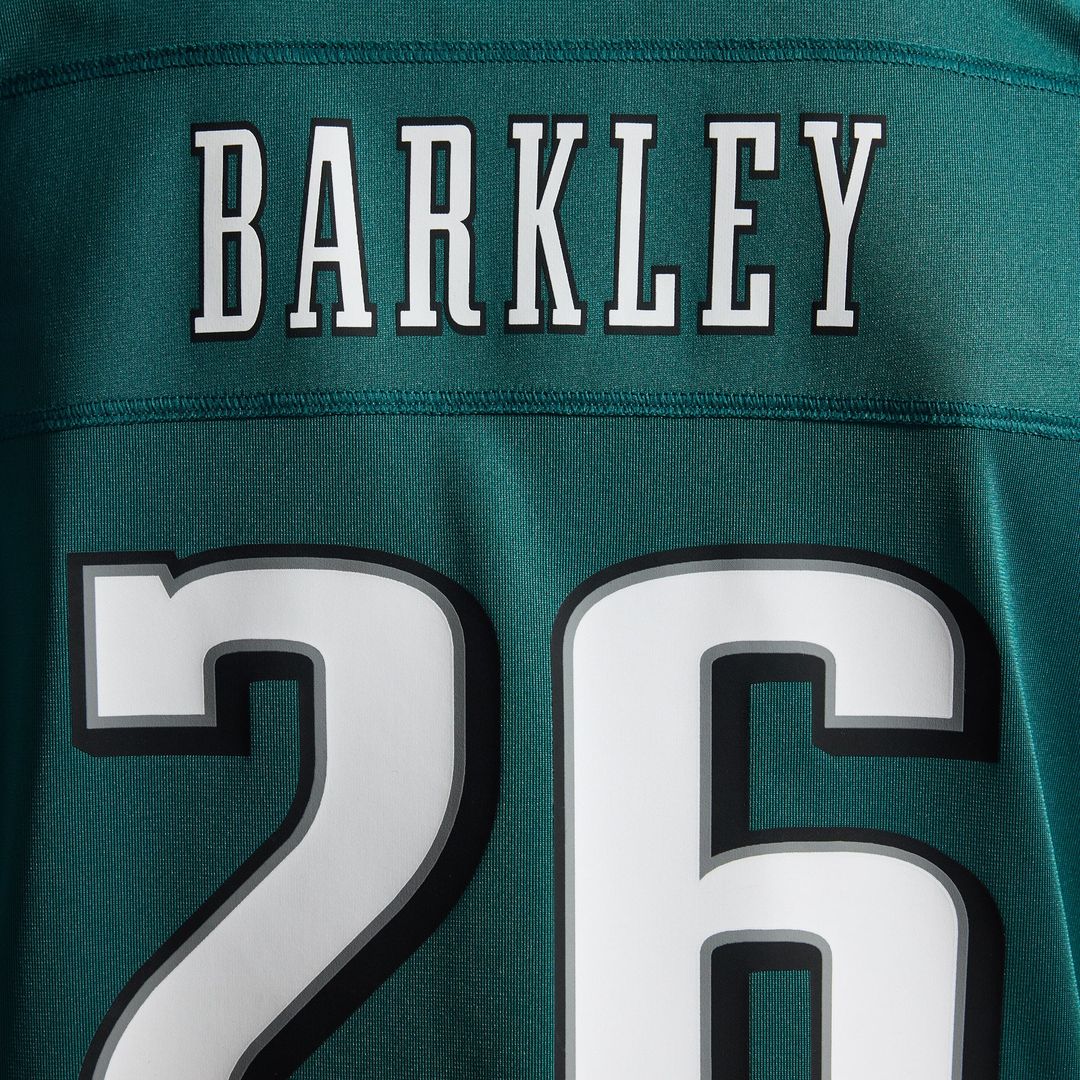 Saquon Barkley Philadelphia Eagles Women's Game Jersey - White