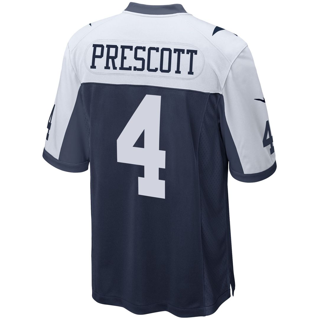 Dak Prescott Dallas Cowboys Alternate Game Team Jersey - Navy
