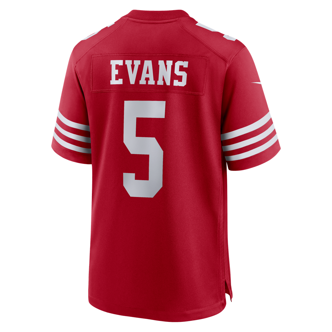 Mike Evans San Francisco 49ers Youth Game Jersey - Scarlet