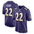 Derrick Henry Baltimore Ravens Game Player Jersey - Purple