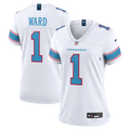 Cameron Ward Tennessee Titans Women's Game Jersey - White